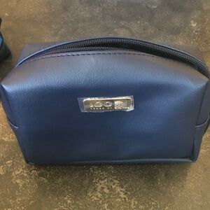 100 Years Navy Faux-Leather Men's Toiletry Bag